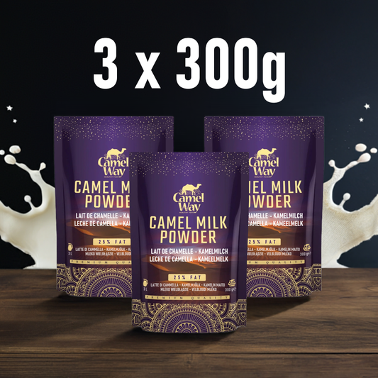 CamelWay™ Camel Milk Powder (900g) | 9 Liters Total | Best Value Supply