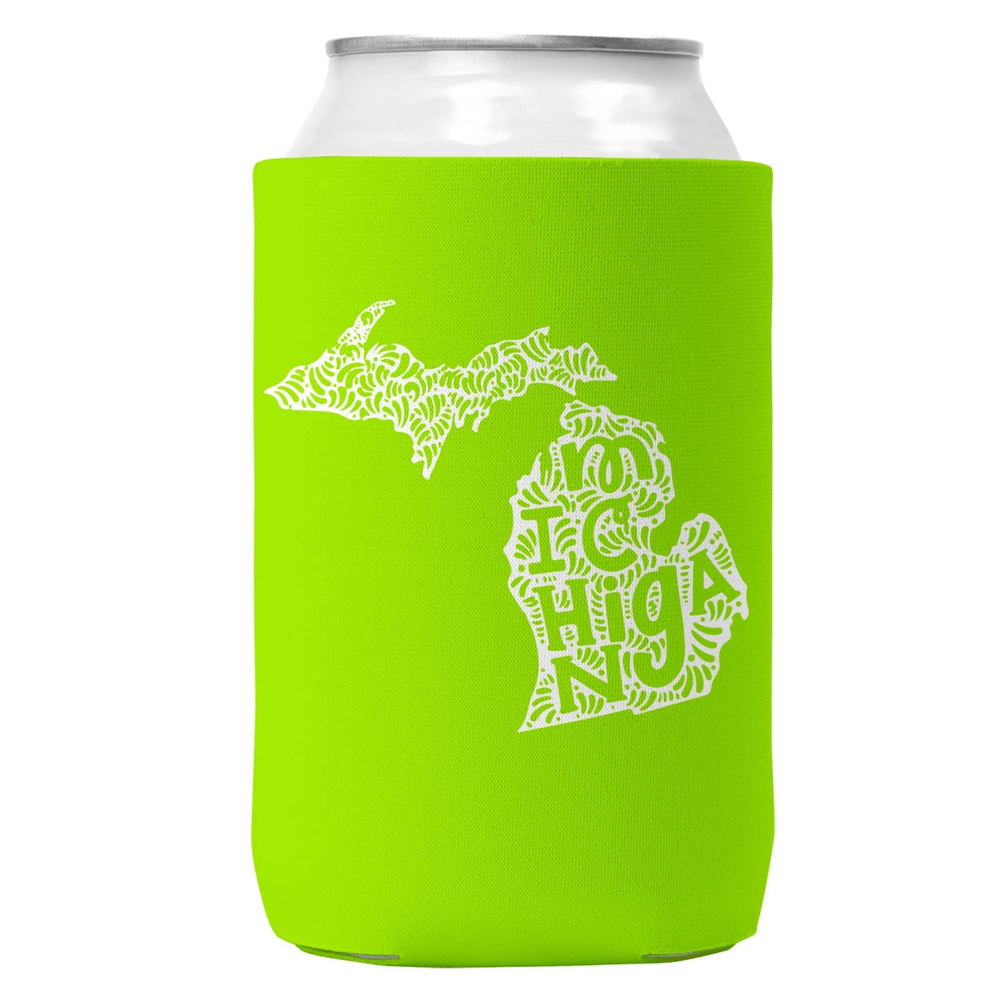 Michigan Can Coozie Cooler for 12oz Cans | State Koozie