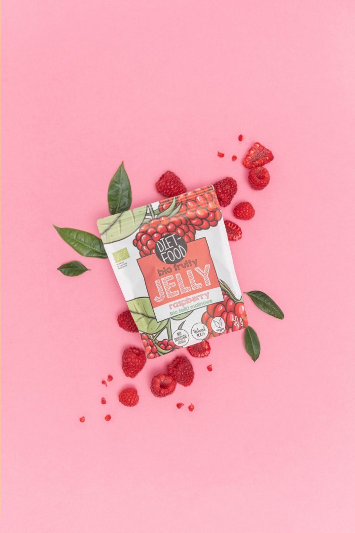 Bio Raspberry Fruit Jelly