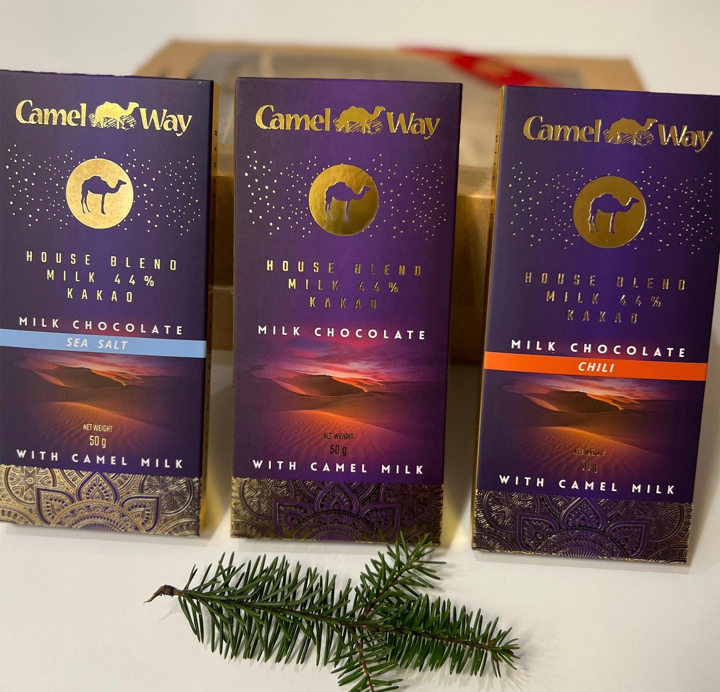 Handmade Camel Milk Chocolate | 44% Cocoa