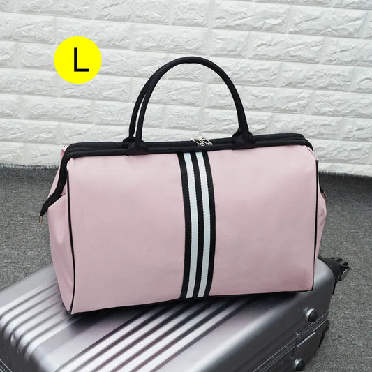 NNEOBA Travel Gym Duffel Bag Pink