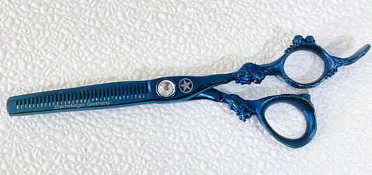 Sternsteiger Titanium coated Dragon Effilier hair shears