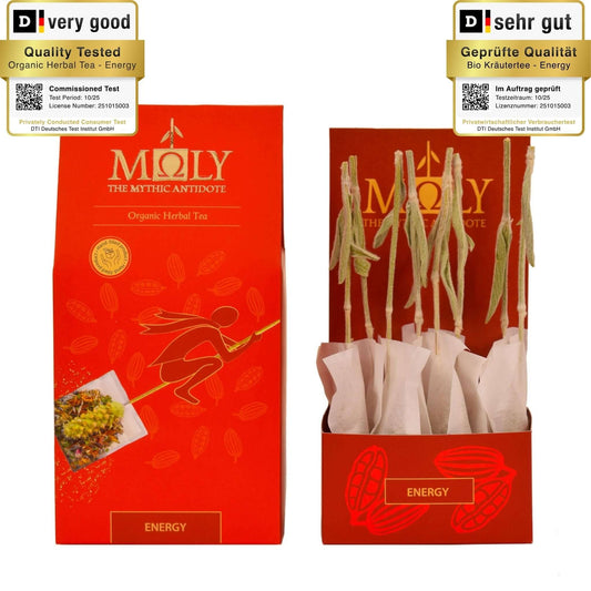 Energy Bio – Aromatische Bio-Kräuterteemischung | MOLY