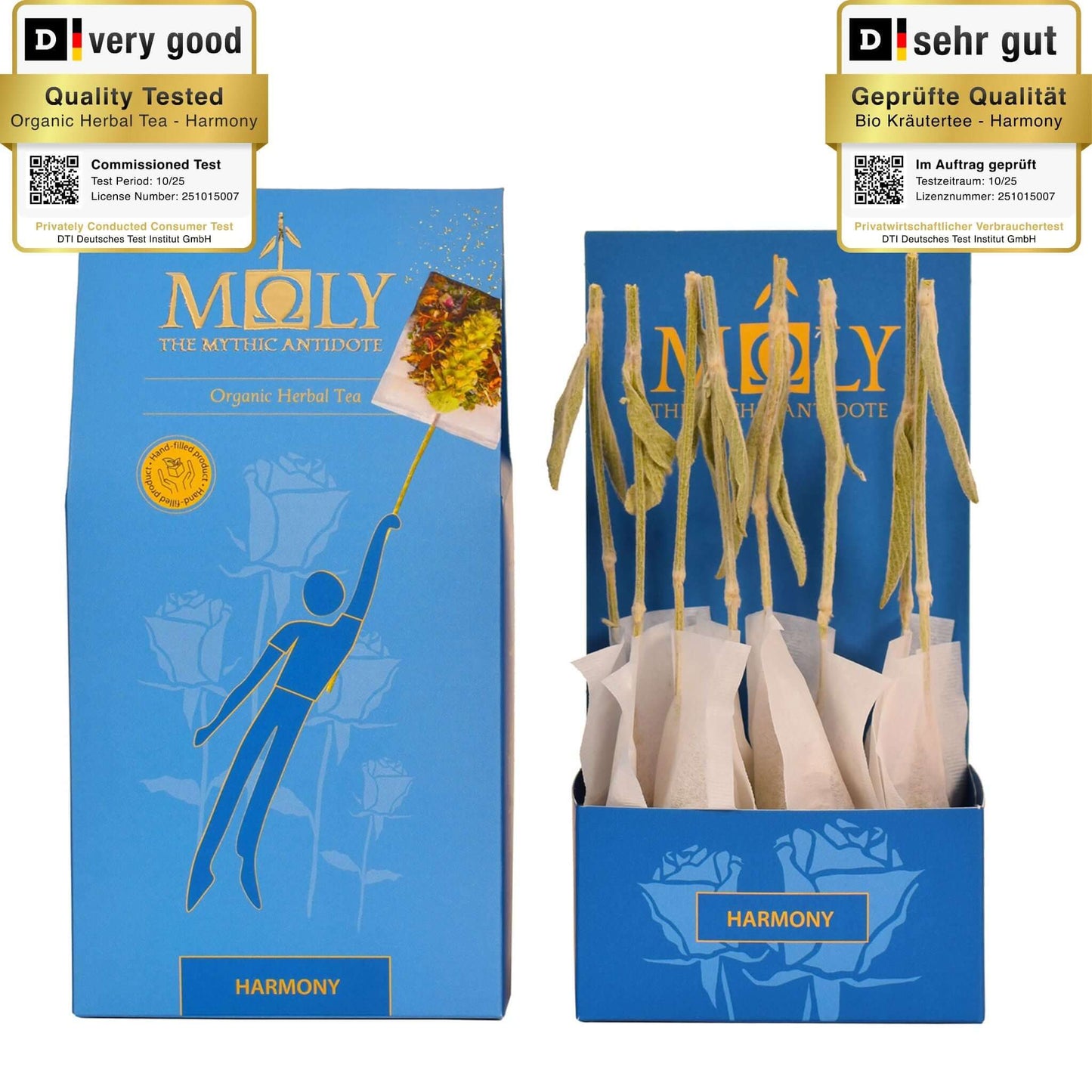 Harmony Bio – Aromatische Bio-Kräuterteemischung | MOLY