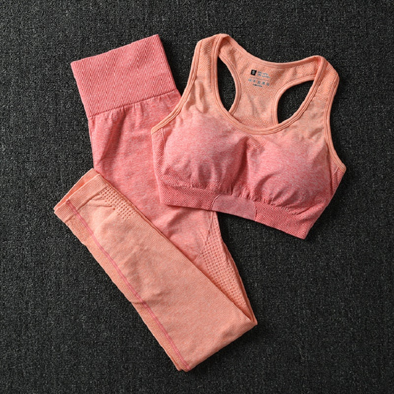 women gym clothes sports bra and leggings gym sportswear