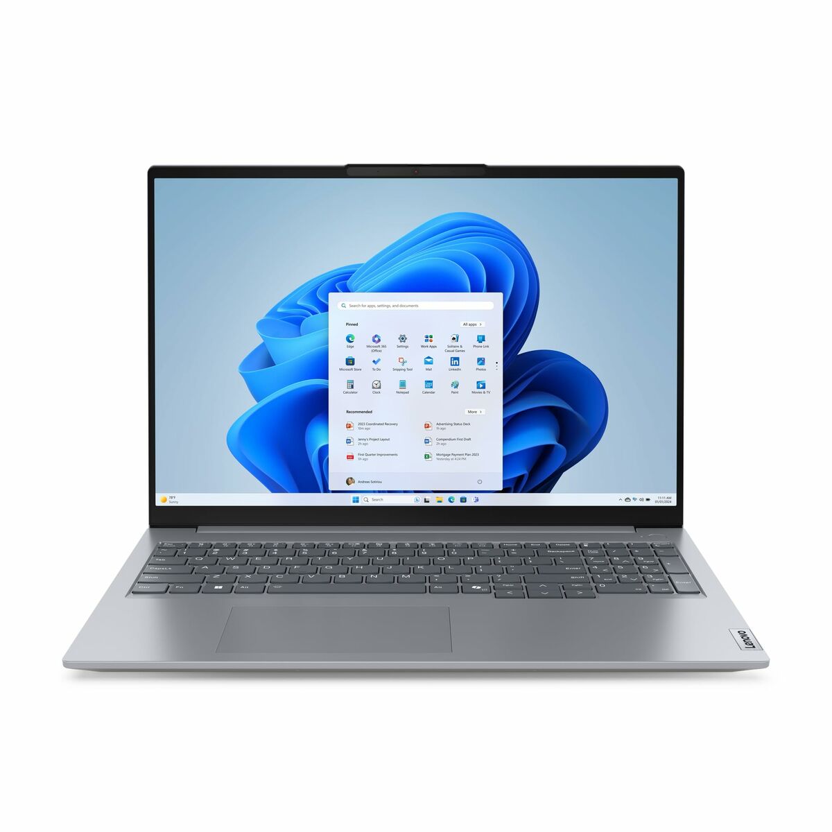 Laptop Lenovo 21MW0042SP 16" 16 GB RAM 512 GB SSD AMD Ryzen 5 7535HS Spanish Qwerty