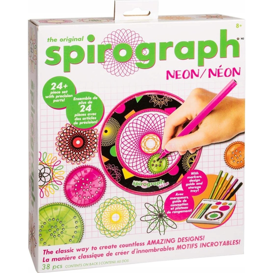 Playmonster: Spirográf Szett - Neon (23344)