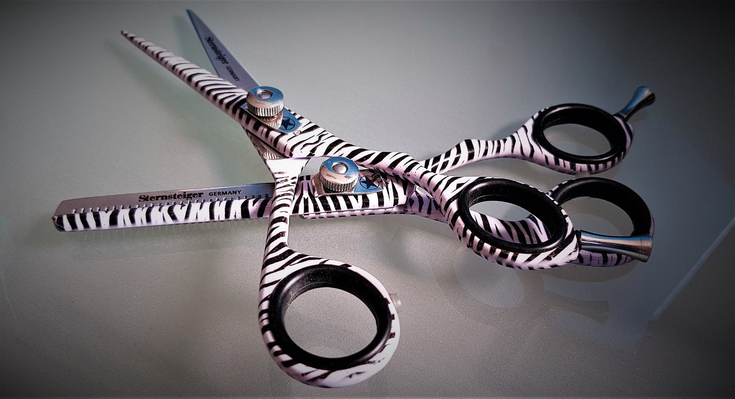 Sternsteiger  Profi Zeebra Salon shears Set