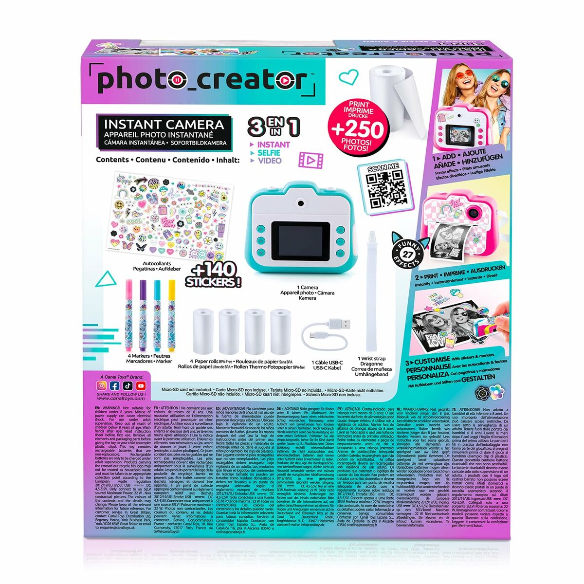 Digital Camera Canal Toys