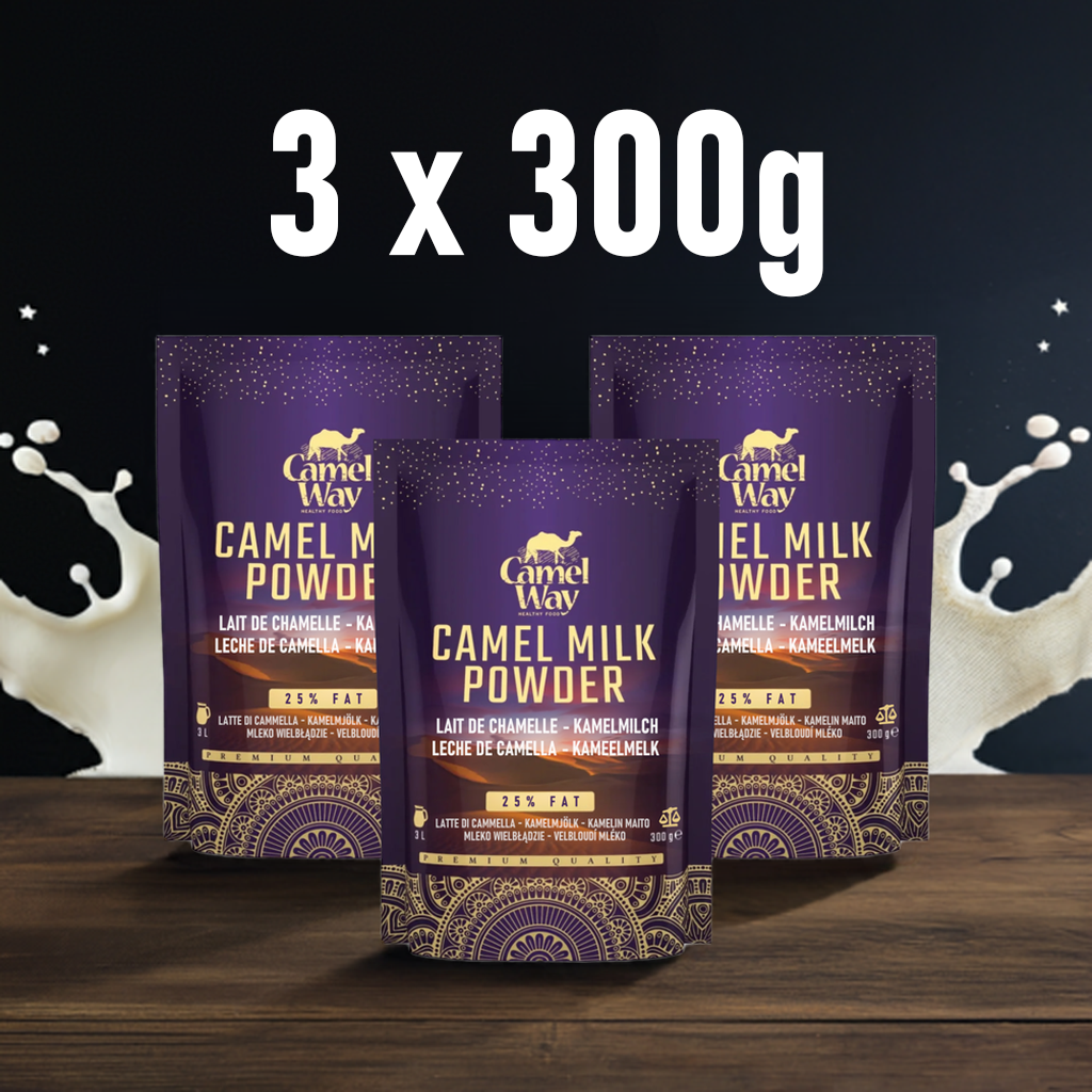 CamelWay™ Camel Milk Powder (900g) | 9 Liters Total | Best Value Supply