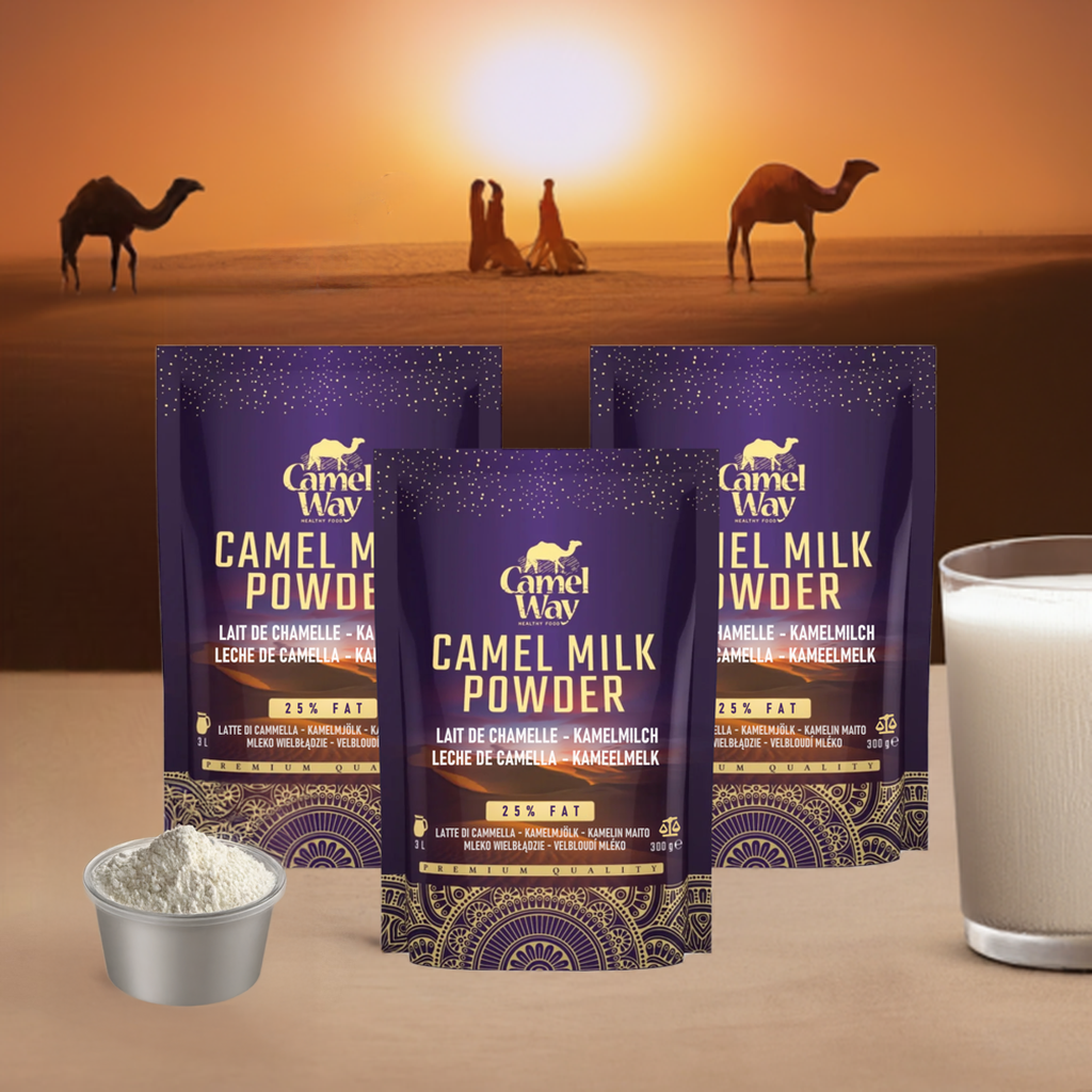 CamelWay™ Camel Milk Powder (900g) | 9 Liters Total | Best Value Supply