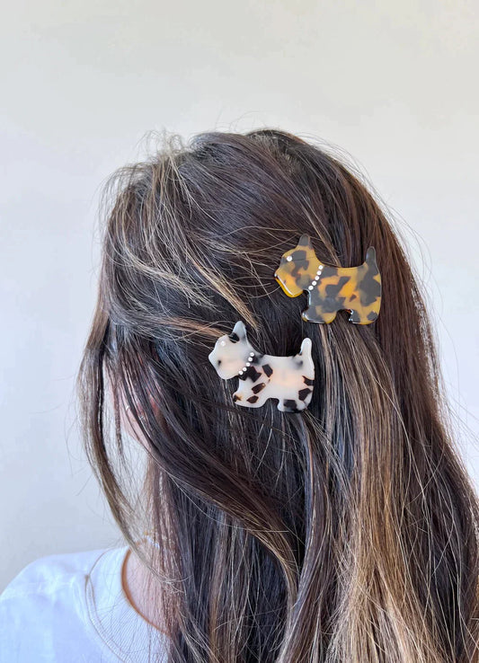 PAWSOME PETS NEW YORK Hand-painted Dog Hair Clip #3 | Eco-Friendly