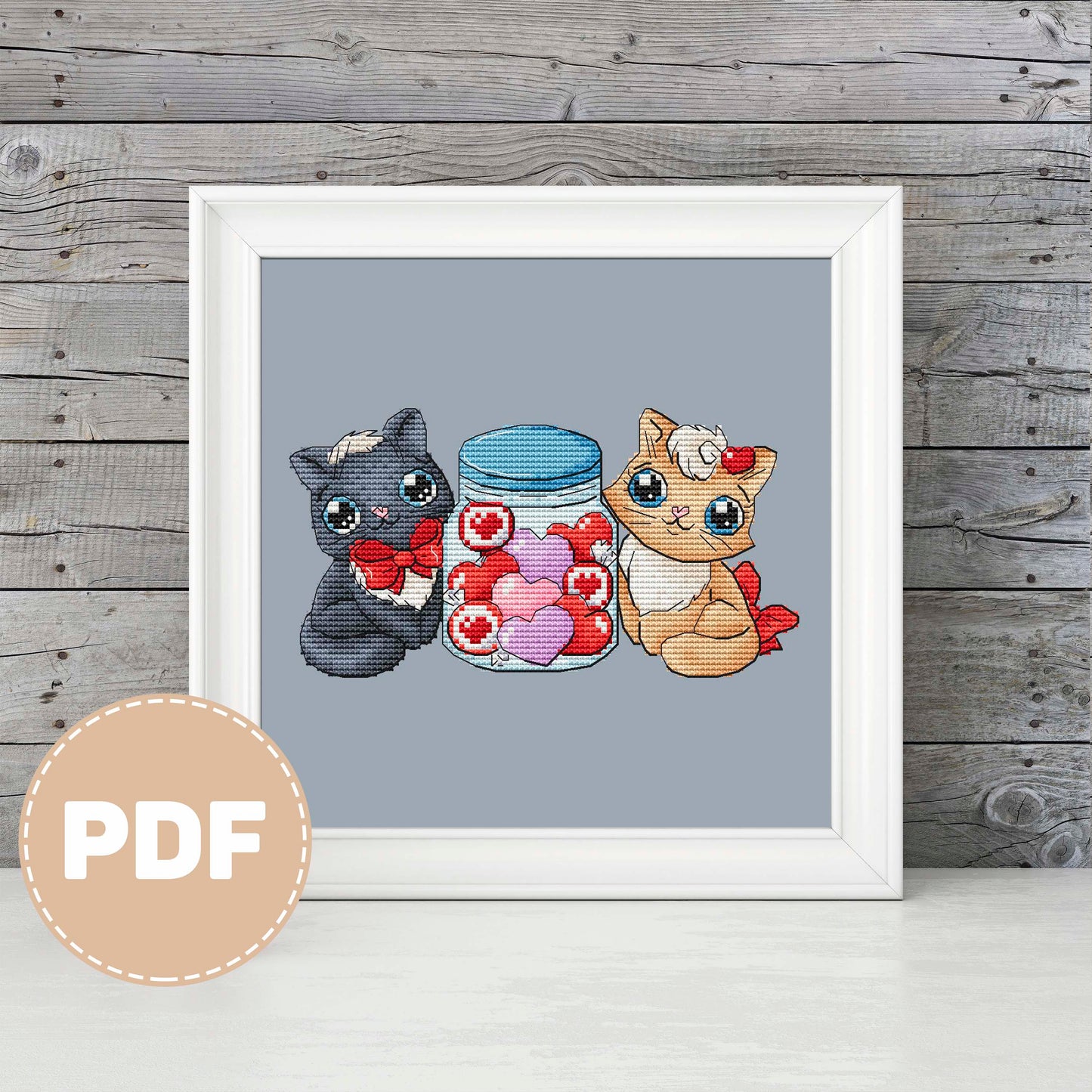 Jar of Sweets - PDF Cross Stitch Pattern