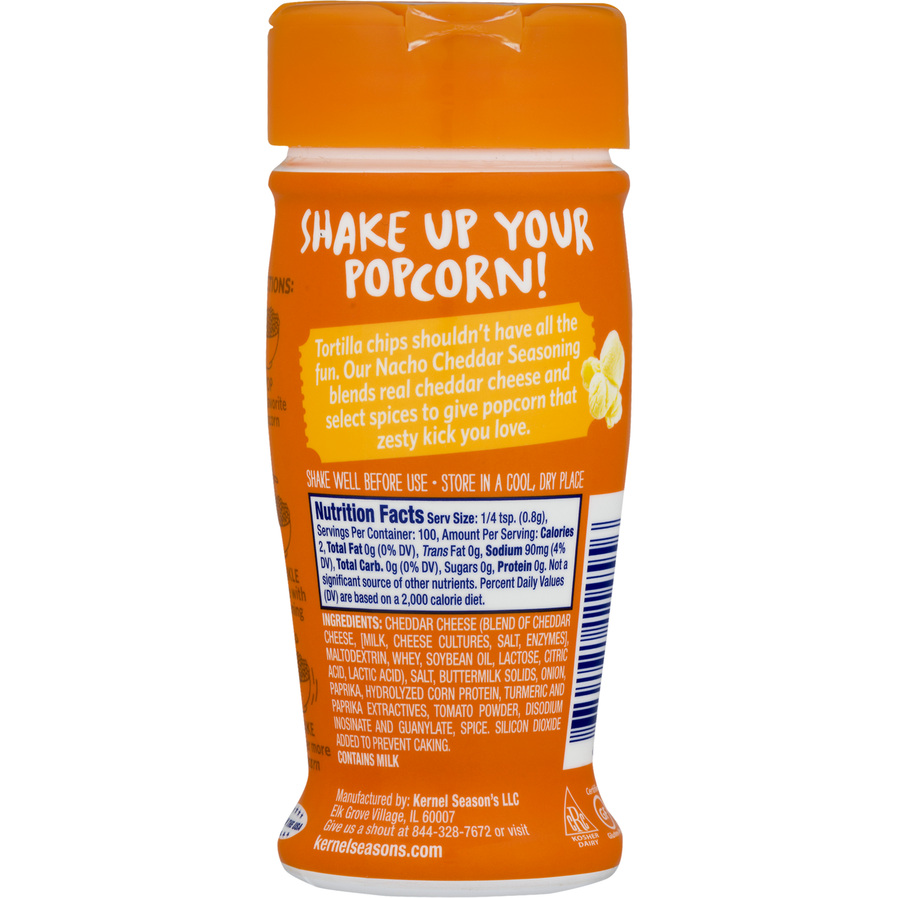 Kernel Seasons Nacho Cheddar Popcorn Seasoning (6x2.85 Oz)