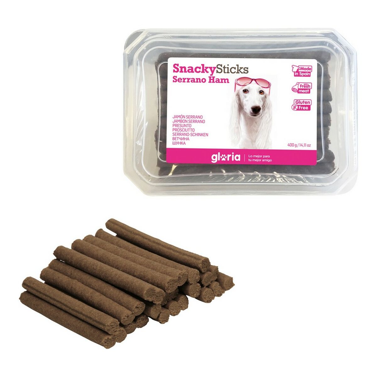 Dog Snack Gloria Snackys Sticks Hamburgers Small bars