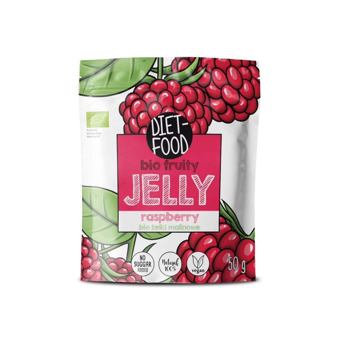 Bio Raspberry Fruit Jelly