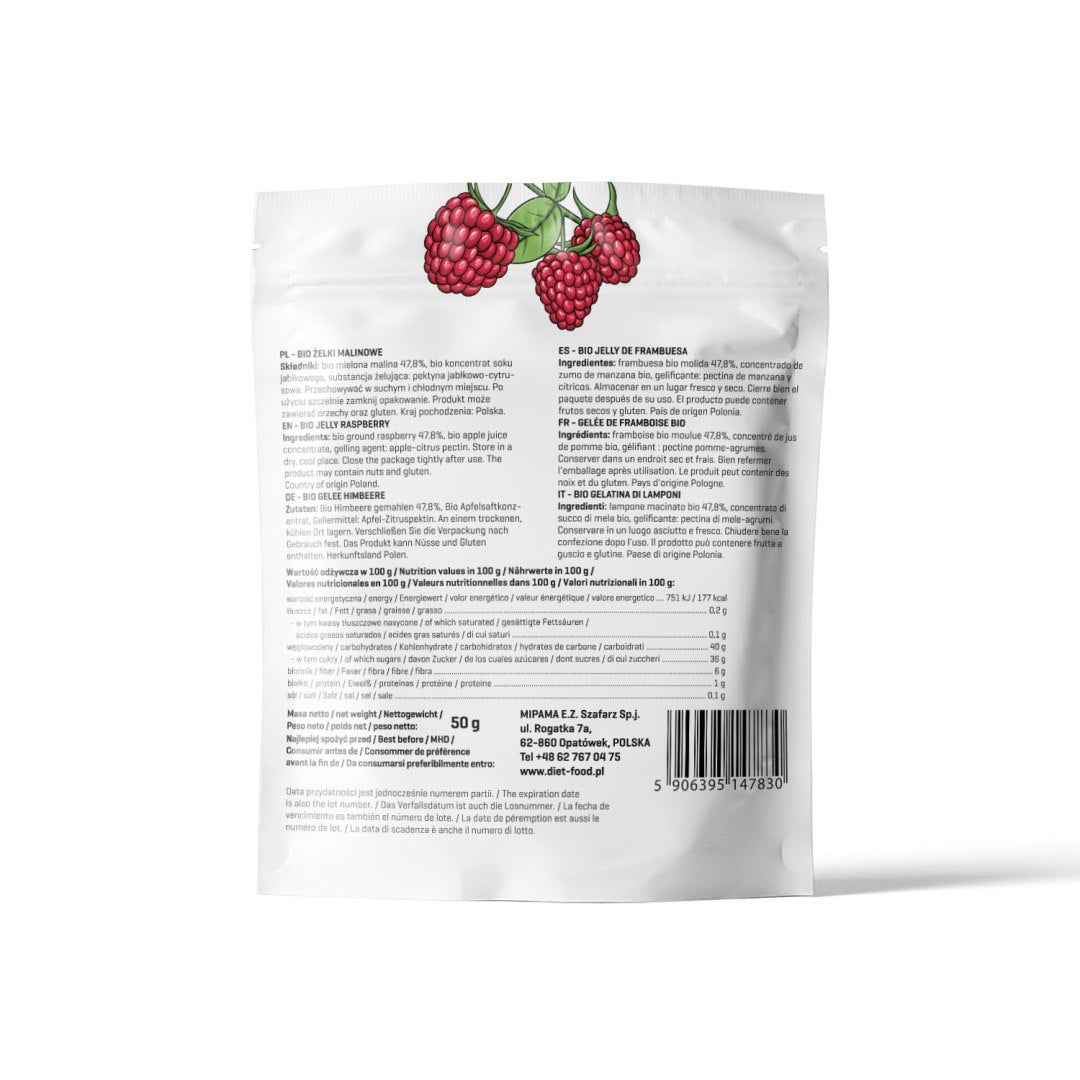Bio Raspberry Fruit Jelly