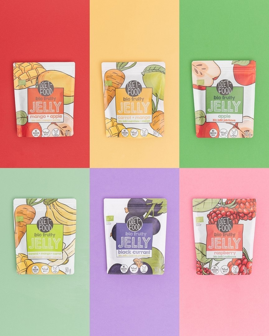 Bio Fruit Jelly- Mango & Apple