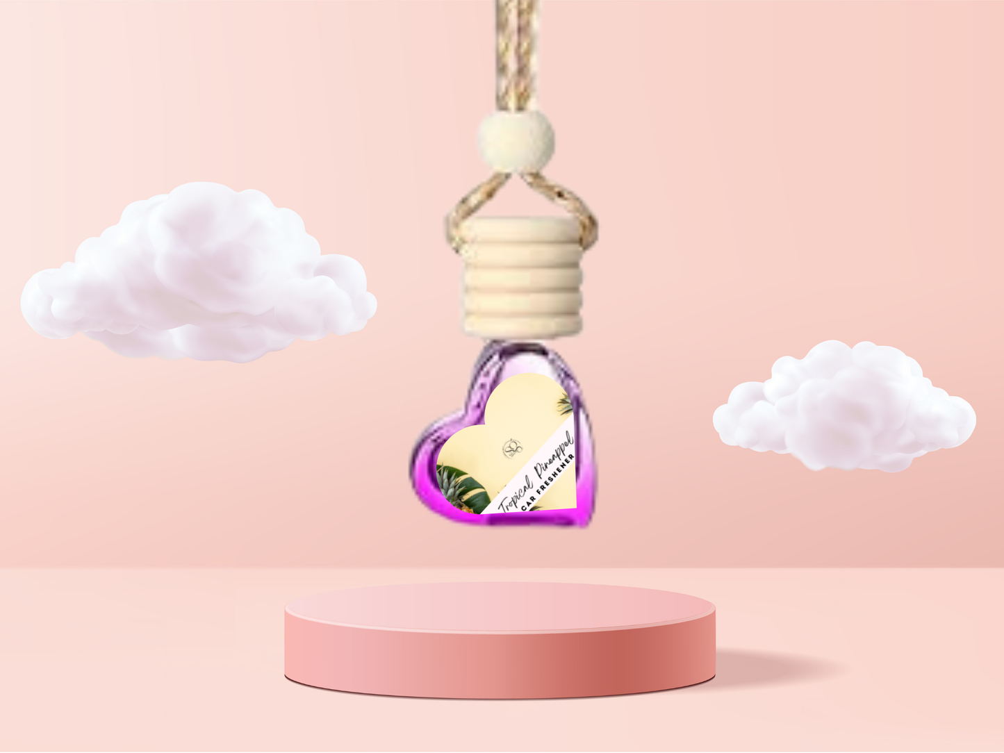 Fruity & Juicy Hanging Car Freshener Collection – Sweet, Playful & Tropical Car Scents