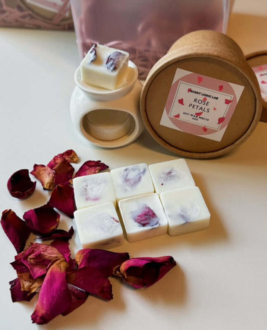 Rose Petal Wax Melter Gift Set