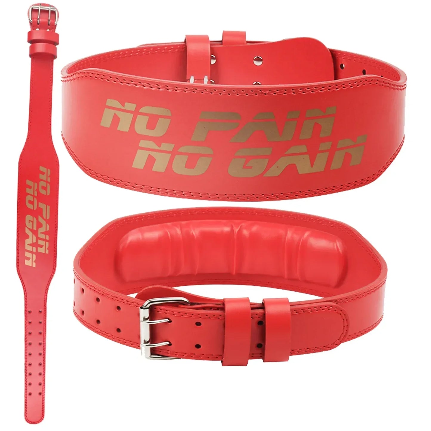 NNEOBA Gym Weight Lifting Belt for Powerlifting, Squats, and Bodybuilding