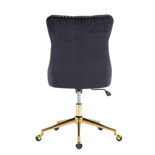 NNEDSZ Velvet Home Office Chair- Beige