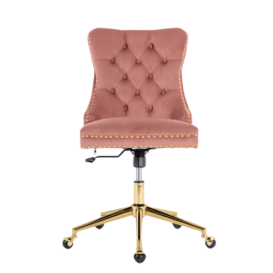 NNEDSZ Velvet Home Office Chair- Grey