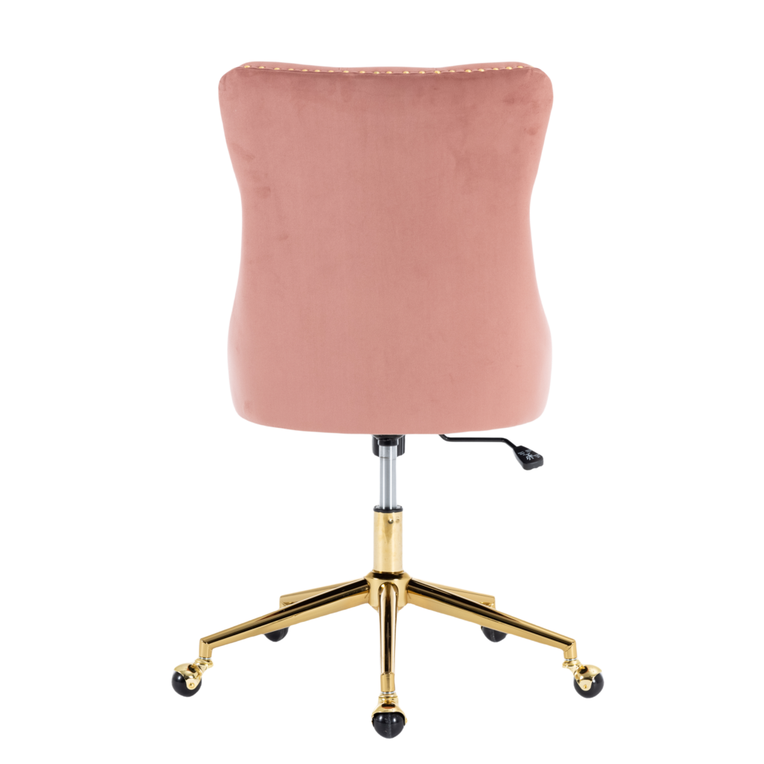 NNEDSZ Velvet Home Office Chair- Grey