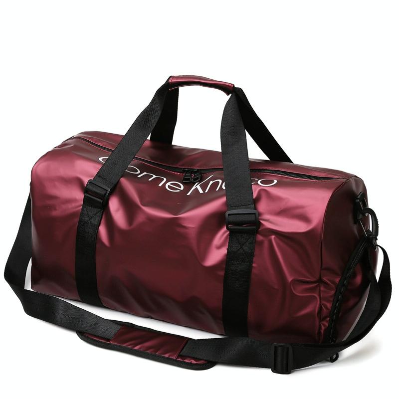 NNEDSZ Waterproof Gym Bag - Compact and Durable - Red