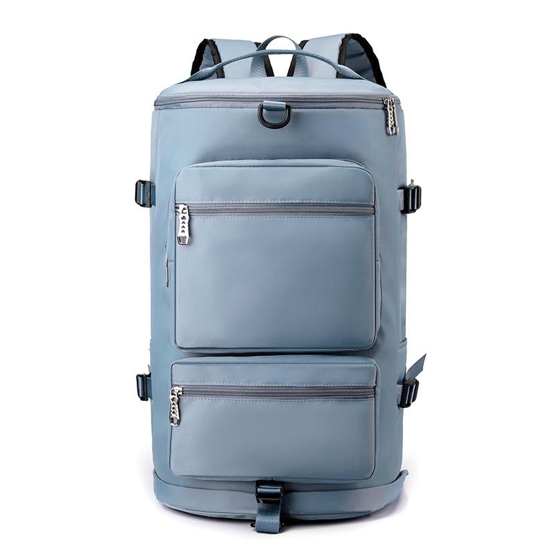 NNEDSZ Waterproof Gym Bag - Shoe Compartment Included - Light Green