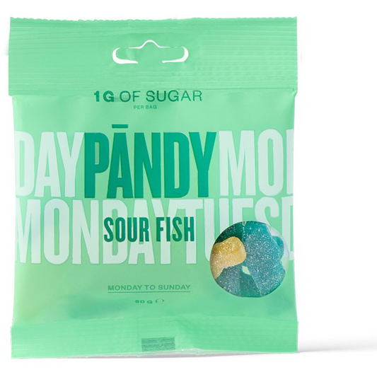 Pandy Candy 50 g, sour fish (7350000151626)
