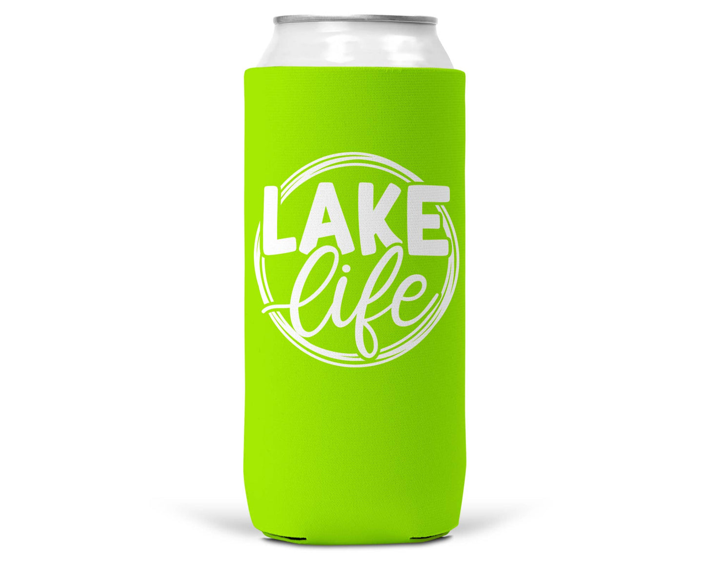Lake Life SLIM CAN Coozie / Koozie for 12 Oz Slim Can