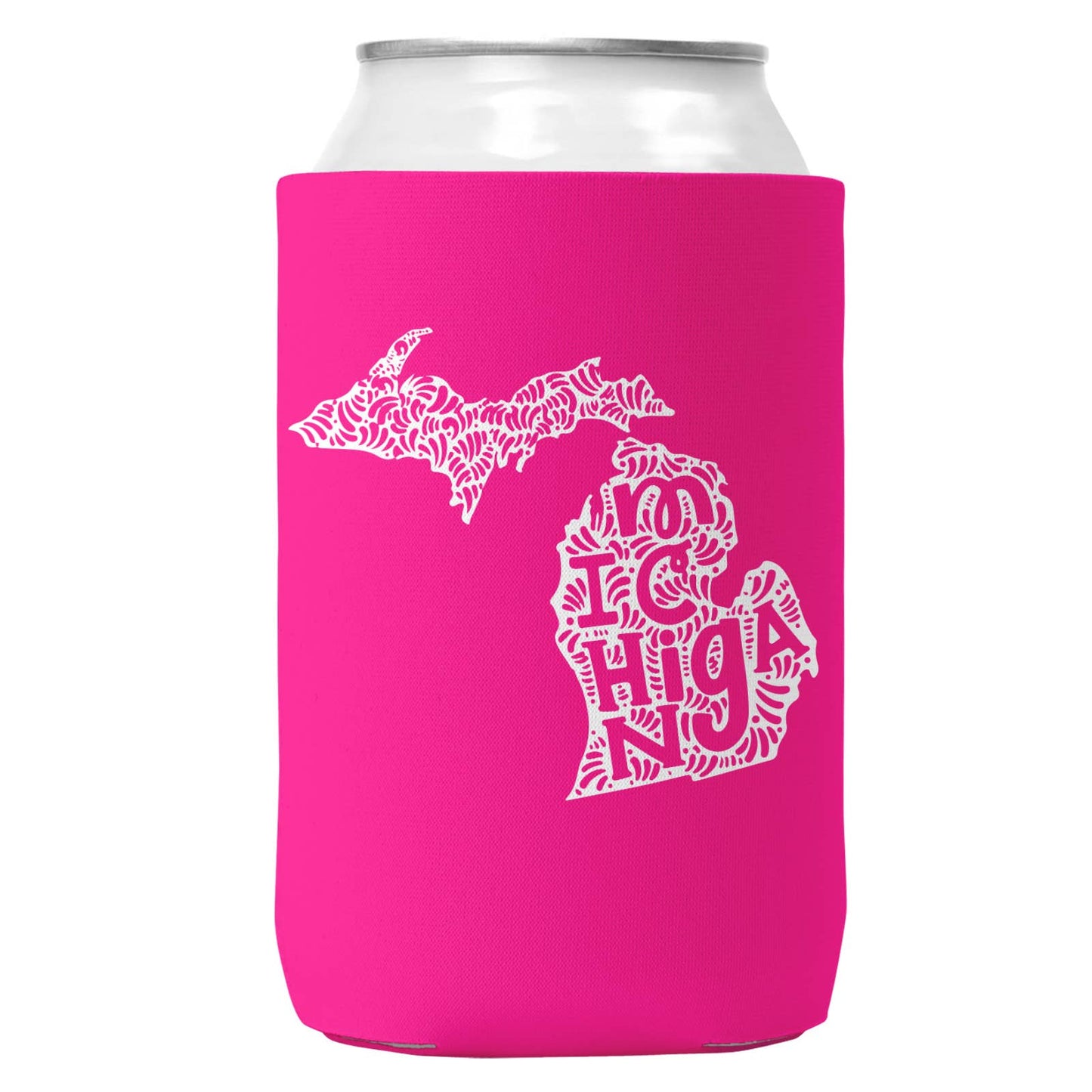 Michigan Can Coozie Cooler for 12oz Cans | State Koozie
