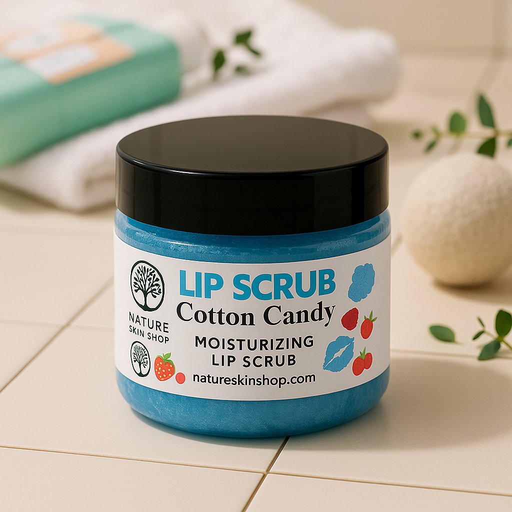 Cotton Candy Moisturizing Sugar Lip Scrub
