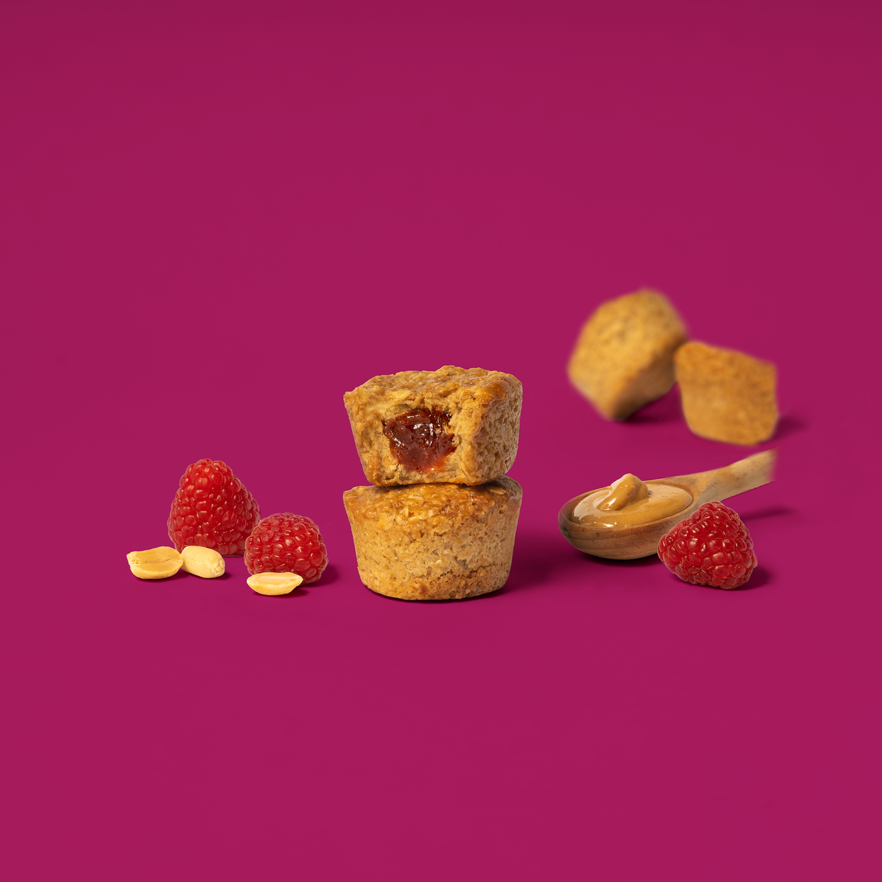 Bobo's Oat Bars Bites, Peanutbutter & Jelly (6x5x1.3 OZ)