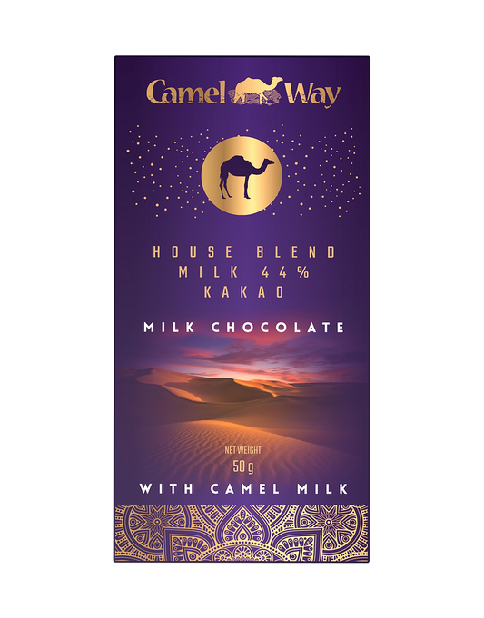 Handmade Camel Milk Chocolate | 44% Cocoa