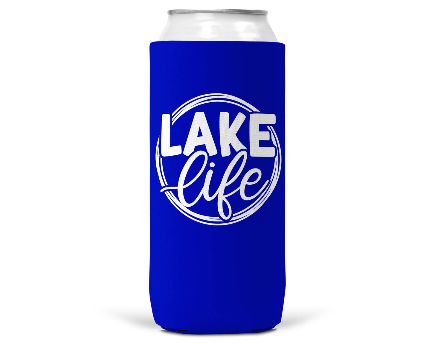 Lake Life SLIM CAN Coozie / Koozie for 12 Oz Slim Can