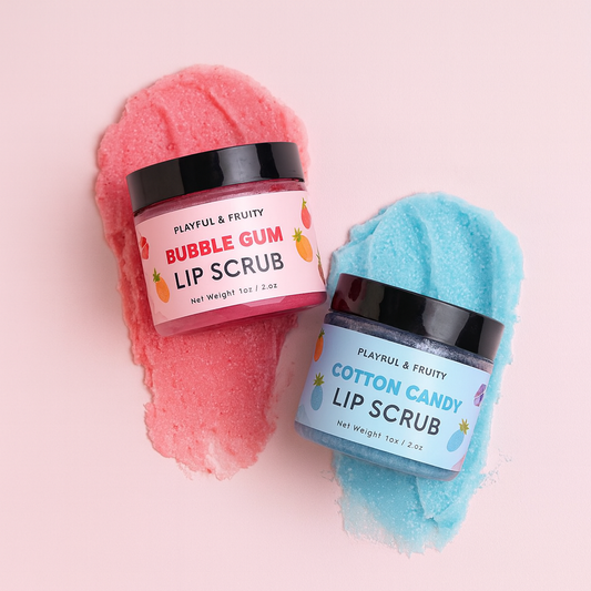 Cotton Candy Moisturizing Sugar Lip Scrub
