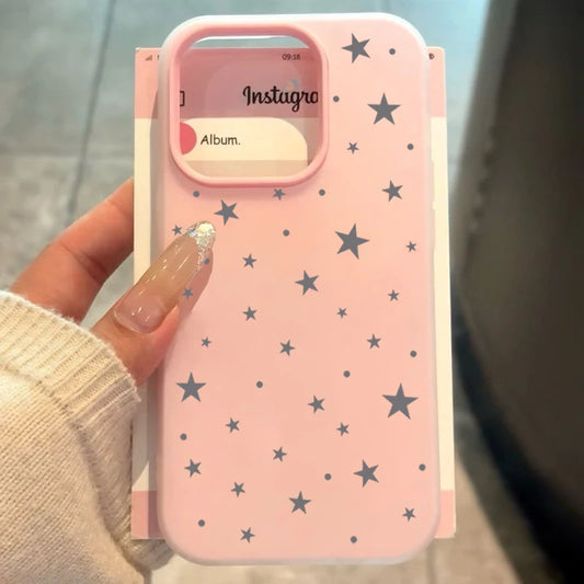 Adorable Star Candy Color Phone Case For POCO X7 Anti-drop Shell for Xiaomi Poco X5 X6 X7 5G M6 Pro 4G Shockproof Matte Cover