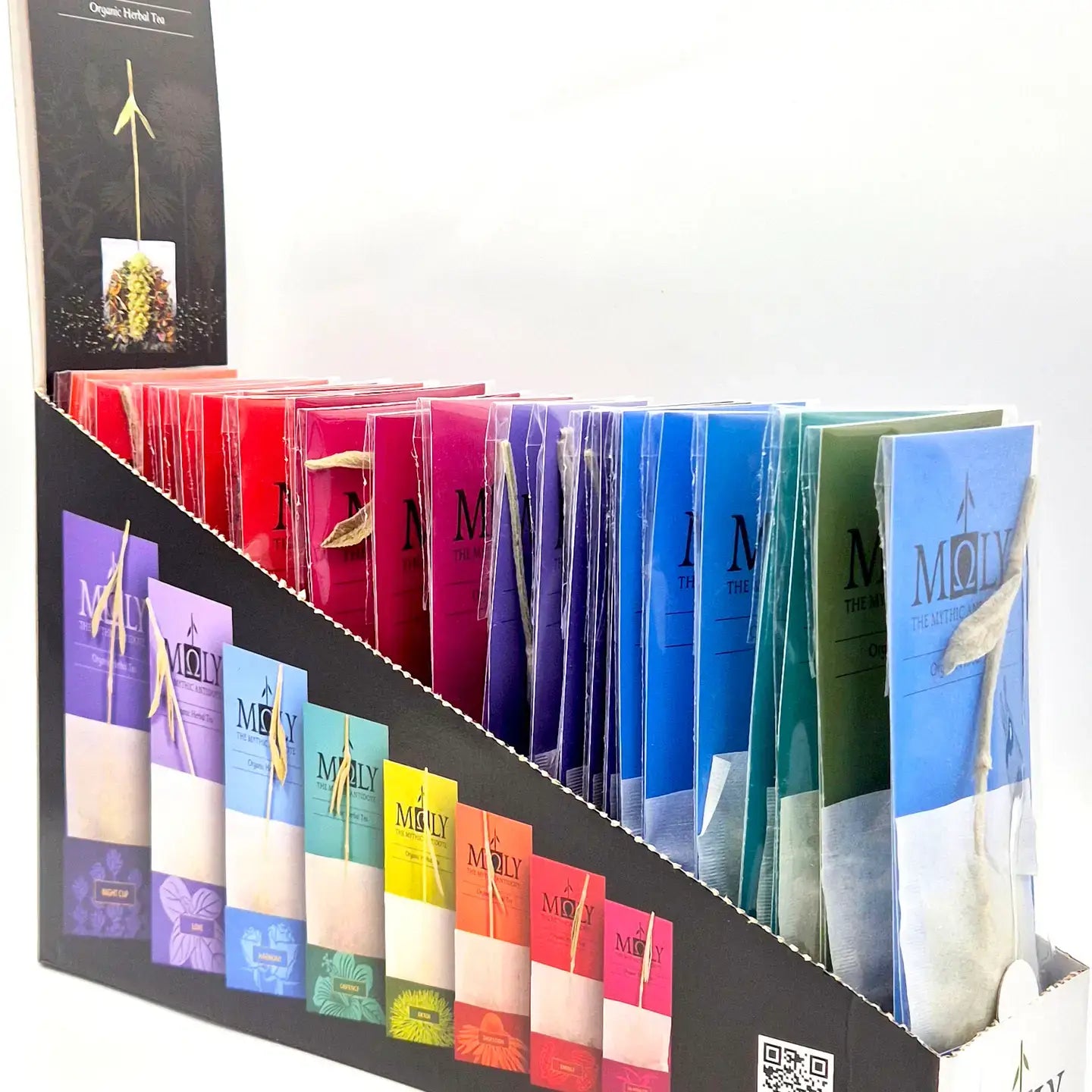 Display Box Moly Herbal Tea for Cafes
