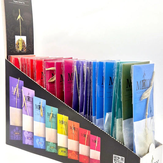 Display Box Moly Kräutertee für Cafes