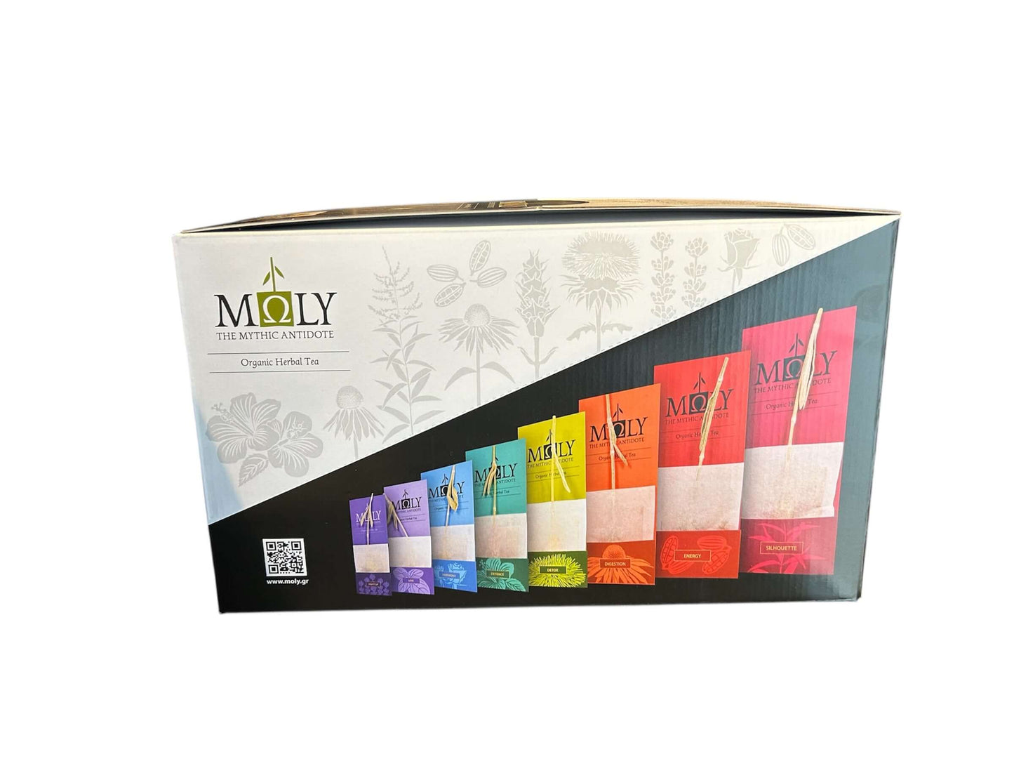 Display Box Moly Herbal Tea for Cafes