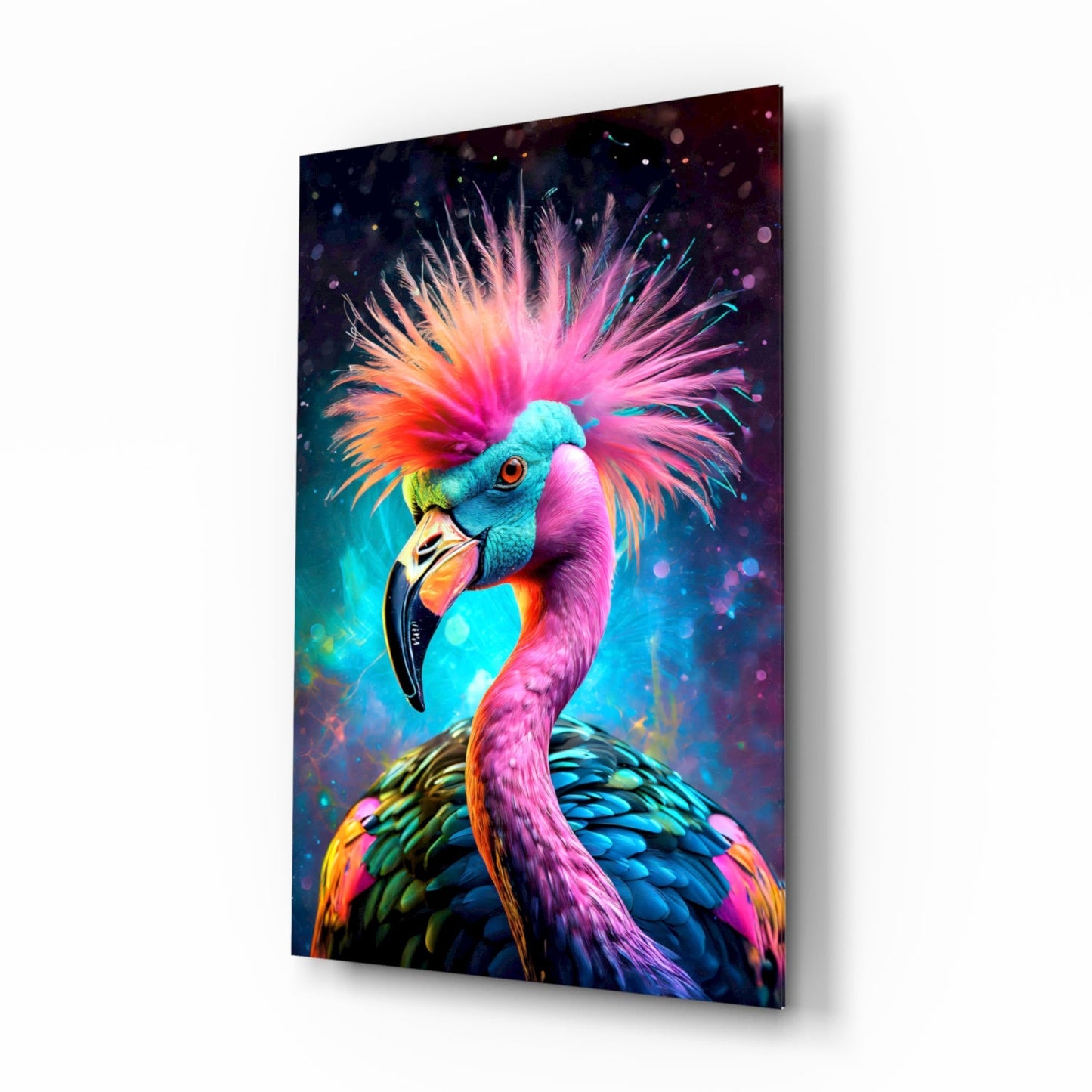 Neon Animals Glass Wall Art Bundle