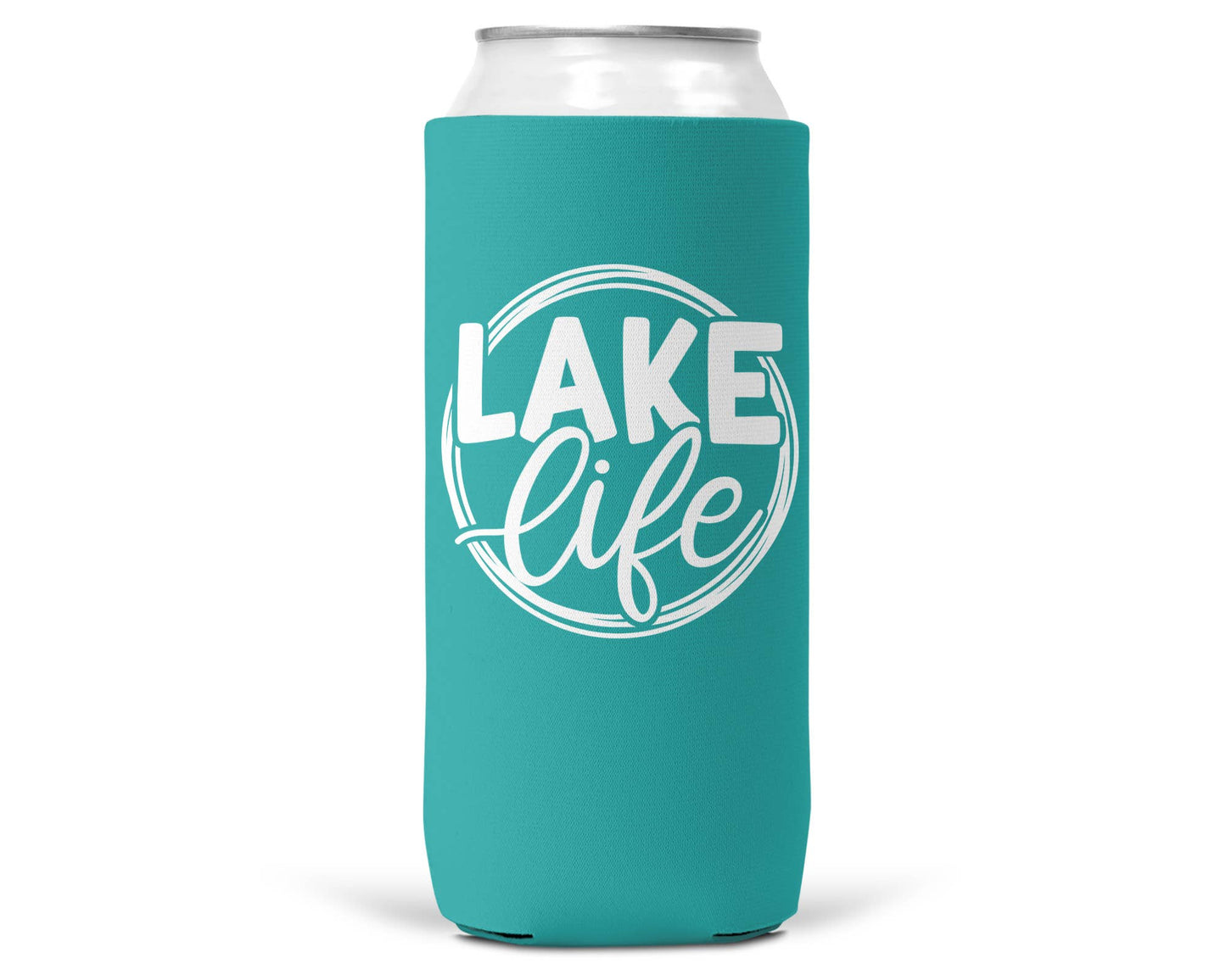 Lake Life SLIM CAN Coozie / Koozie for 12 Oz Slim Can