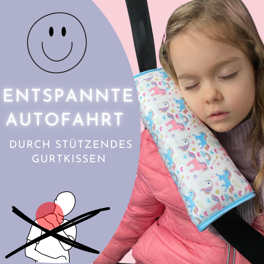 Car Sleep Pillow Unicorn