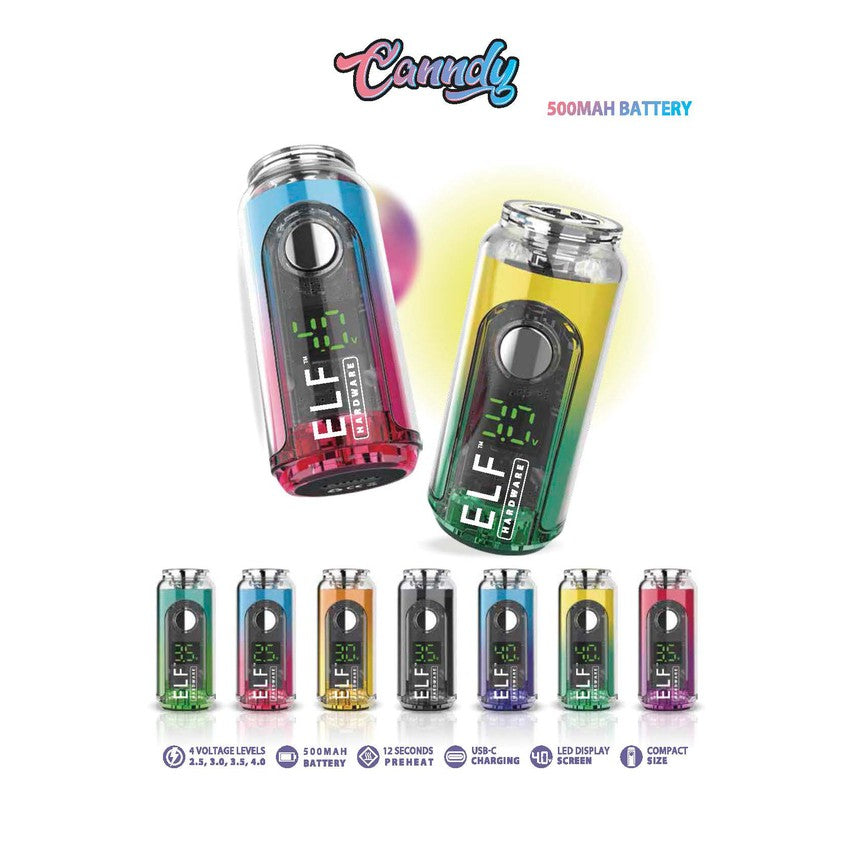 ELF Hardware 510 Thread Battery Display - Canndy - (15 Count Display)