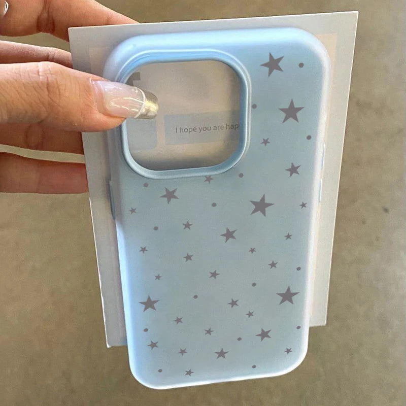 Adorable Star Candy Color Phone Case For POCO X7 Anti-drop Shell for Xiaomi Poco X5 X6 X7 5G M6 Pro 4G Shockproof Matte Cover