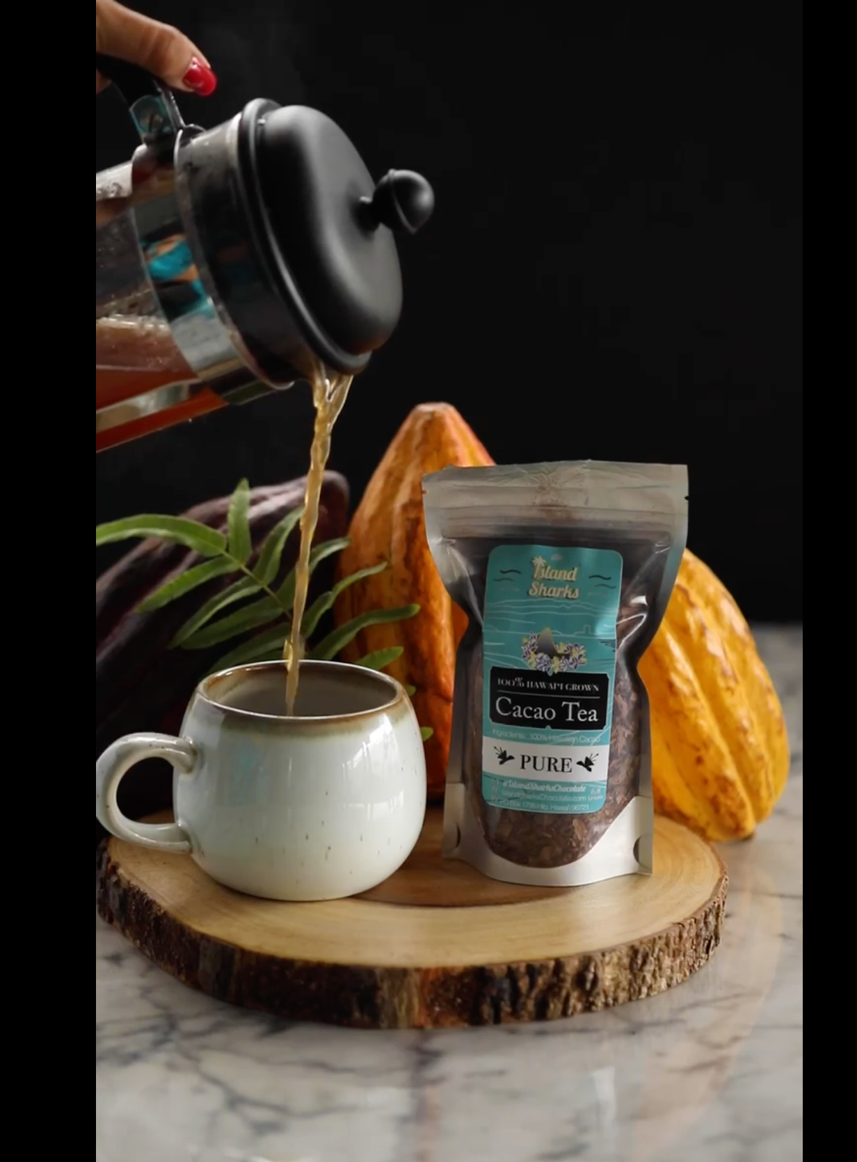Wholesale 100% Pure Hawaiian Cacao Tea (bulk)