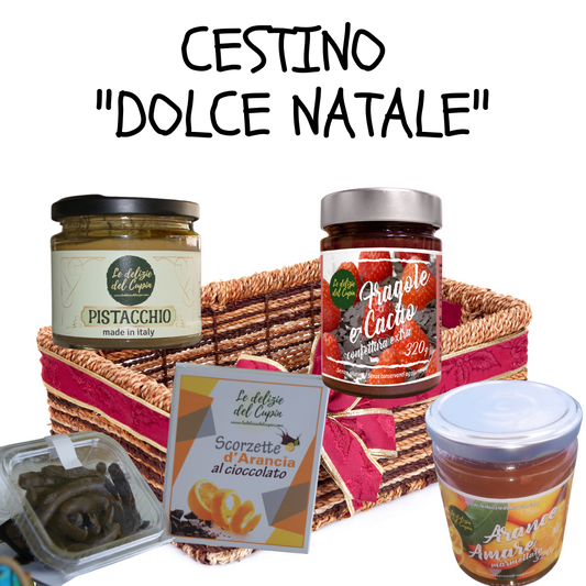 "SWEET CHRISTMAS" basket