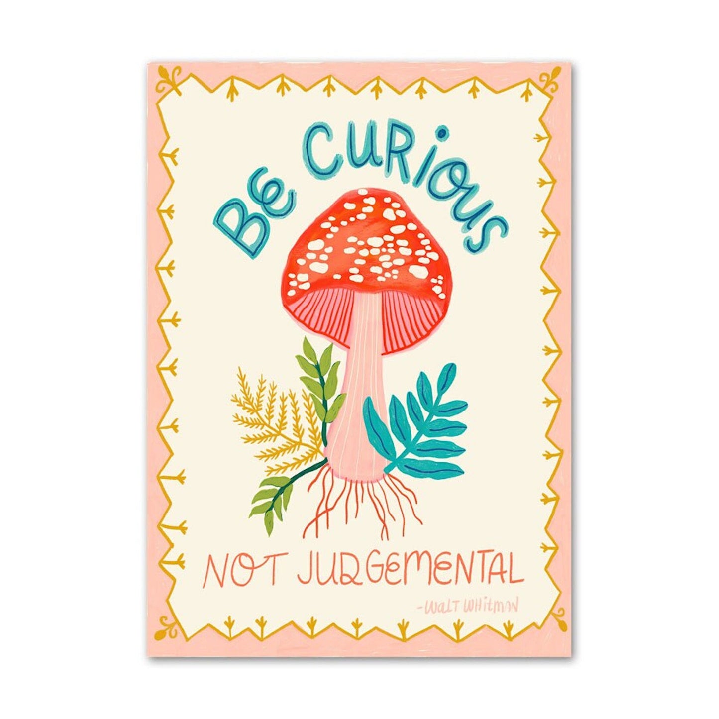 Poster Kinderzimmer Bilder Bunt und Fröhlich Schmetterlinge Sonne Taube Blumenkranz als Deko Print ohne Rahmen